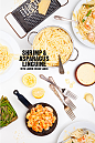 FOOD: Shrimp Linguine : Recipe for DesignLoveFest.