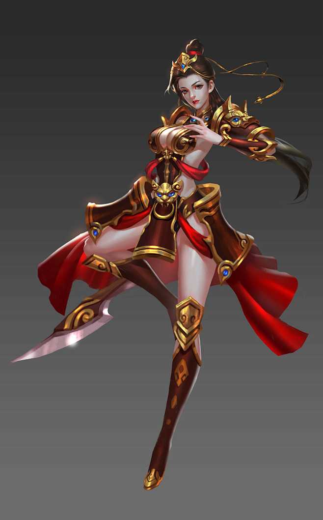 游戏原画女-花瓣网|陪你做生活的设计师 | - : 813303 1309