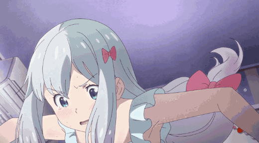 来点纱雾的动图!_埃罗芒阿老师tv吧_百.