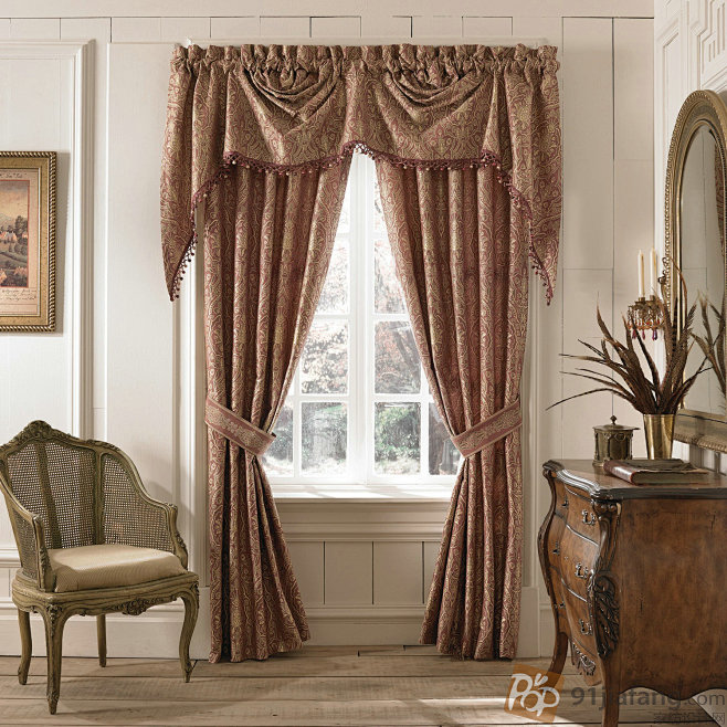 croscill欧美窗帘欧式宫廷