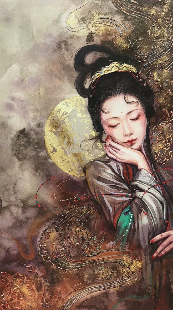 人物手绘作者熙往ljx67