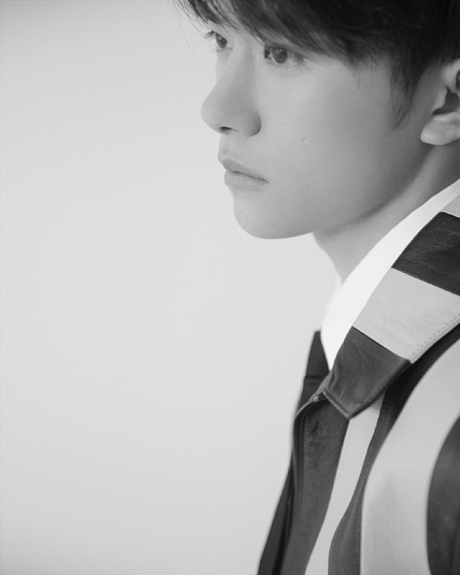 俊逸少年风采卓然静心畅望眉目叙说青年演员雅致之气千