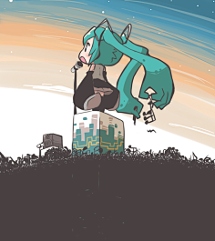 小绘采集到初音ミク
