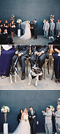 Modern DC Art Gallery Wedding : When the bride just so happens to be a graphic design extraordinaire PLUS mama to two of the cutest pups you ever did see, you’ve got a wedding that’s going to be one for the books. Designed with a decidedly modern flair pl