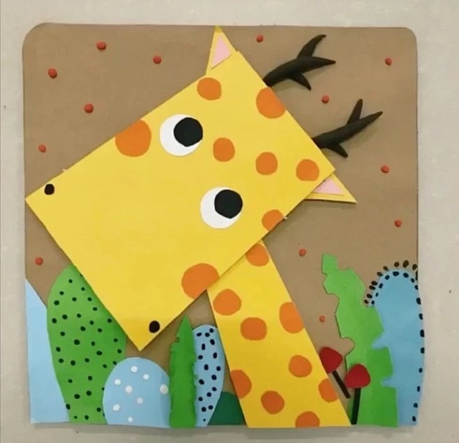 环创装饰纸皮创意小动物敲可爱啦