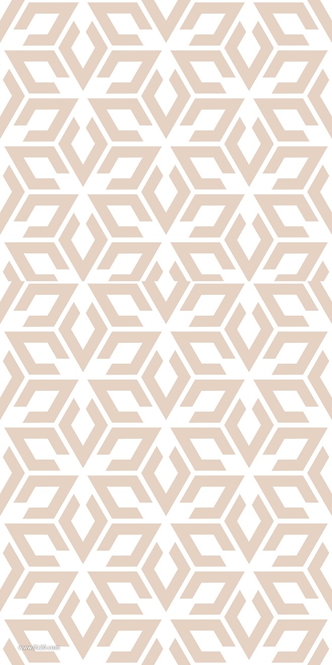 创意各式几何无缝图案纹理1