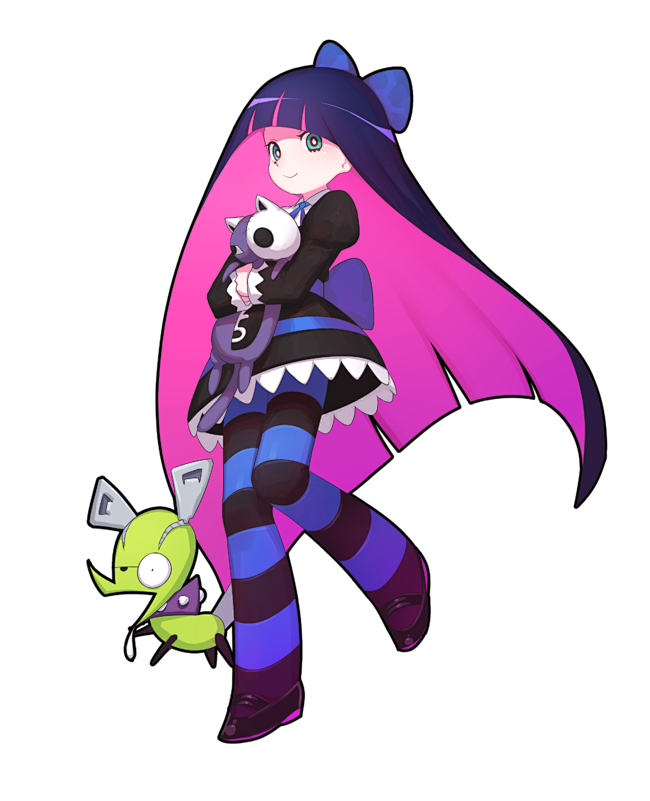 吊带袜天使 同人图 插画 壁纸 | stocking钥匙扣 | 半次元-第一中文co