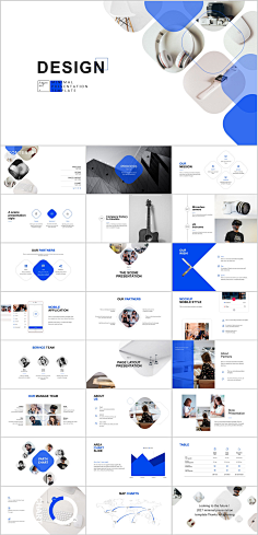 作品集参考 花瓣网 陪你做生活的设计师 Tion Timeline Powerpoint Template 25 Company Introduction Timeline Powerpoint Template