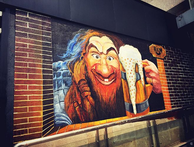 麦子の手绘采集于2018-04-20 15:40:58啤酒墙绘素材麦子の手绘该采集