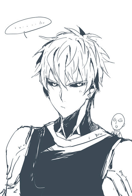 一拳超人-花瓣网|陪你做生活的设计师 | 鸦和睡前杰埼_(:з」∠)_【合