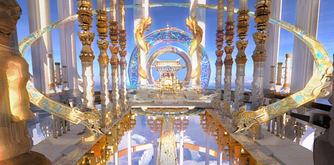 凌霄殿weitan倩女幽魂概念及loading图