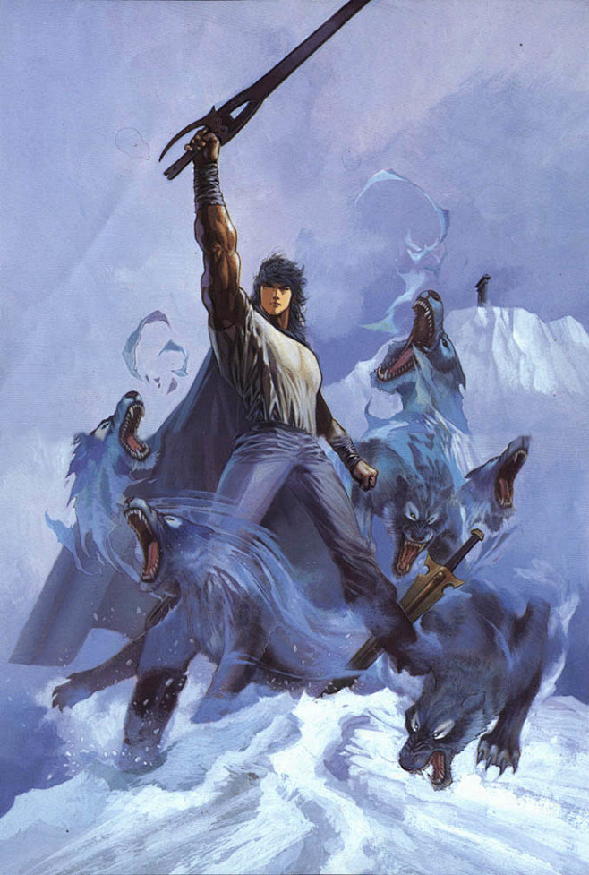 马荣成作品风云插画集第五辑34动漫频道南方网