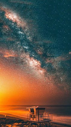 HaleyComet采集到星月夜