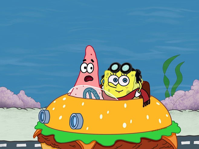 派大星海绵宝宝
