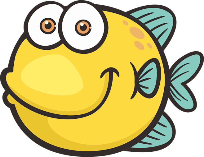 卡通鱼