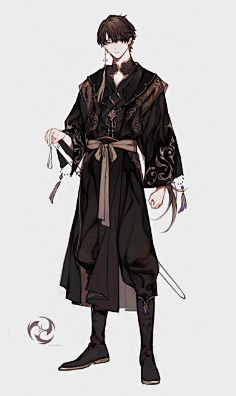 二次元,日韩服饰男(古风)-花瓣网|陪你做生活的设计师 | @-今加- 的