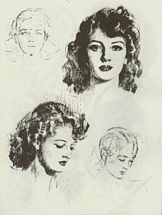 163.com 安德鲁·路米斯 andrew loomis 人像系列 素描绘画艺术 1