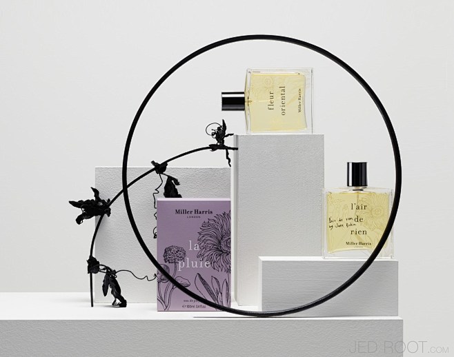 香水摆放拍摄创意摄影