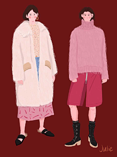 塞到喉咙还能吃采集到插画 人物