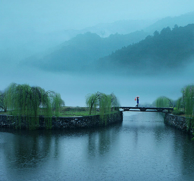 芳树无人花自落春山一路鸟空啼