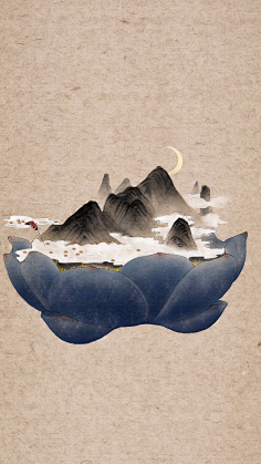 chillroll采集到中式手绘