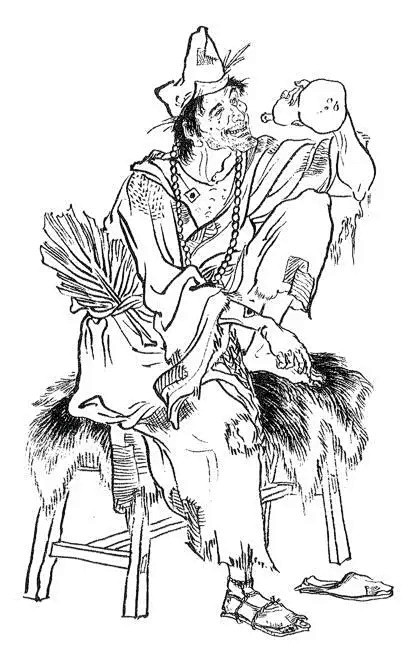 尘曦1985从胖娘娘转采于2021-10-24 10:04:26济公图画尘曦1985同采自