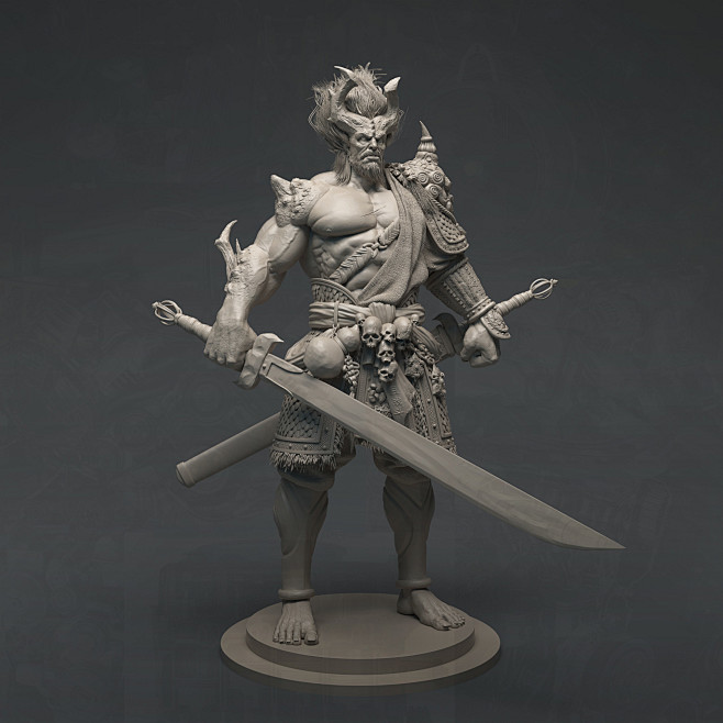 斗战神-花瓣网|陪你做生活的设计师 | eng zhang : bull demon king