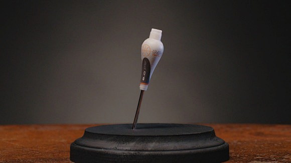 为篮球或足球打气时,基本都需要打一会按一下