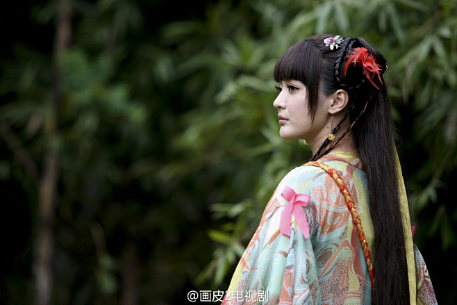 妖精戴域通过花瓣chrome扩展采集于2014-01-08 14:06:01画皮彩雀的