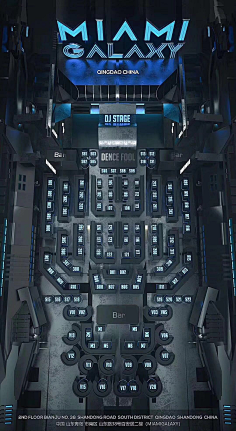 hikari-space采集到3D渲染-座位图