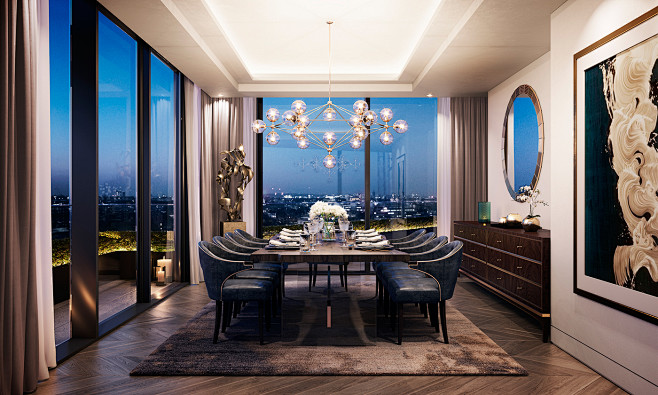 chelseaislandkeyinteriorspacesacrosstheapartmentsandpenthouse