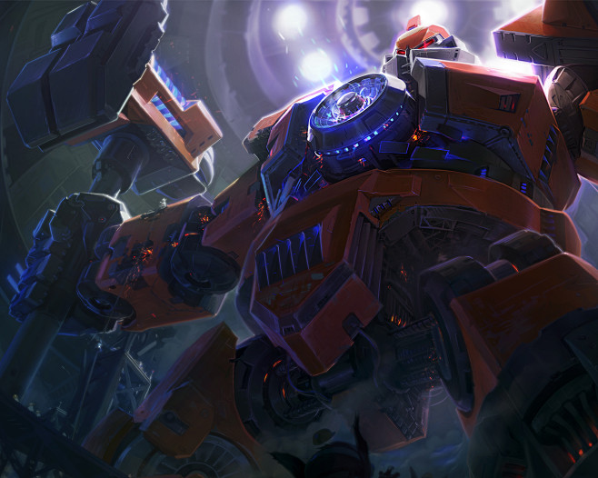 LOL霸天系列壁纸下载 塞恩 石头人 螳螂 剑魔(