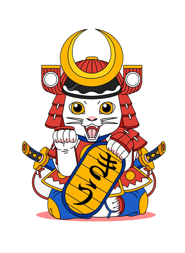 日本武士猫