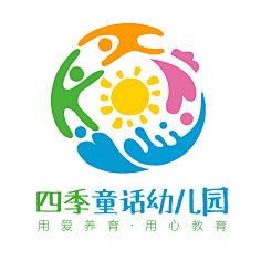 双尾鱼儿采集到幼儿园logo