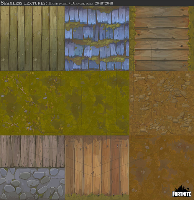 Fortnite Unlit Seamless Textures 15 Tangi Bodio My Work On Fortnite At Epic Games Some Of Them Are Base On Krystian Stefanski Bartlomiej Roch Gabriel Wigierski And Piotr Arendarski Work Thanks