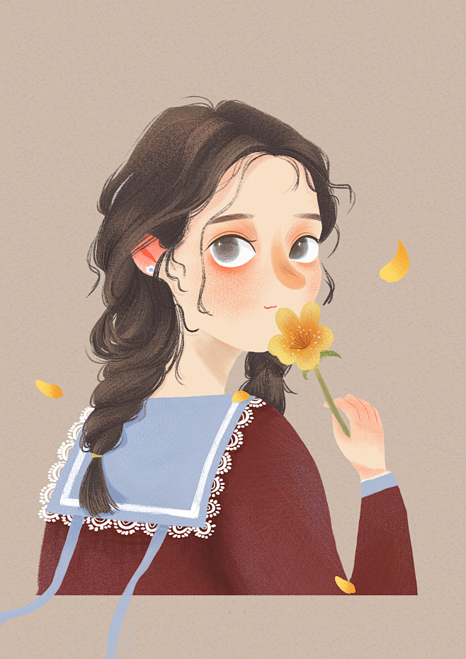 我是小十六从玖月酱转采于2019-11-17 21:06:13临摹插画我是小十六该