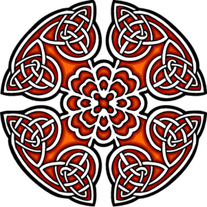 凯尔特结celticknot是源自苏格兰凯尔特人创造使用的一种线性连续交织