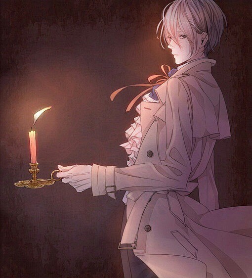 二次元美少年帅气管家银发绅士