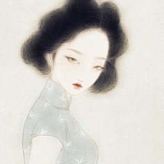 浪子青柠采集到古风女头