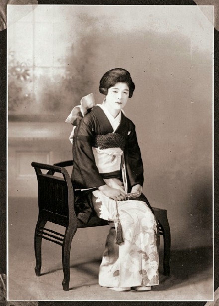 日本大正时期的发型图片