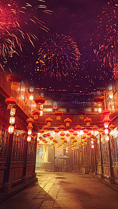 幸运星花采集到节日背景