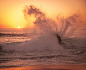 海洋沙滩海岸日出日落4K风景图片