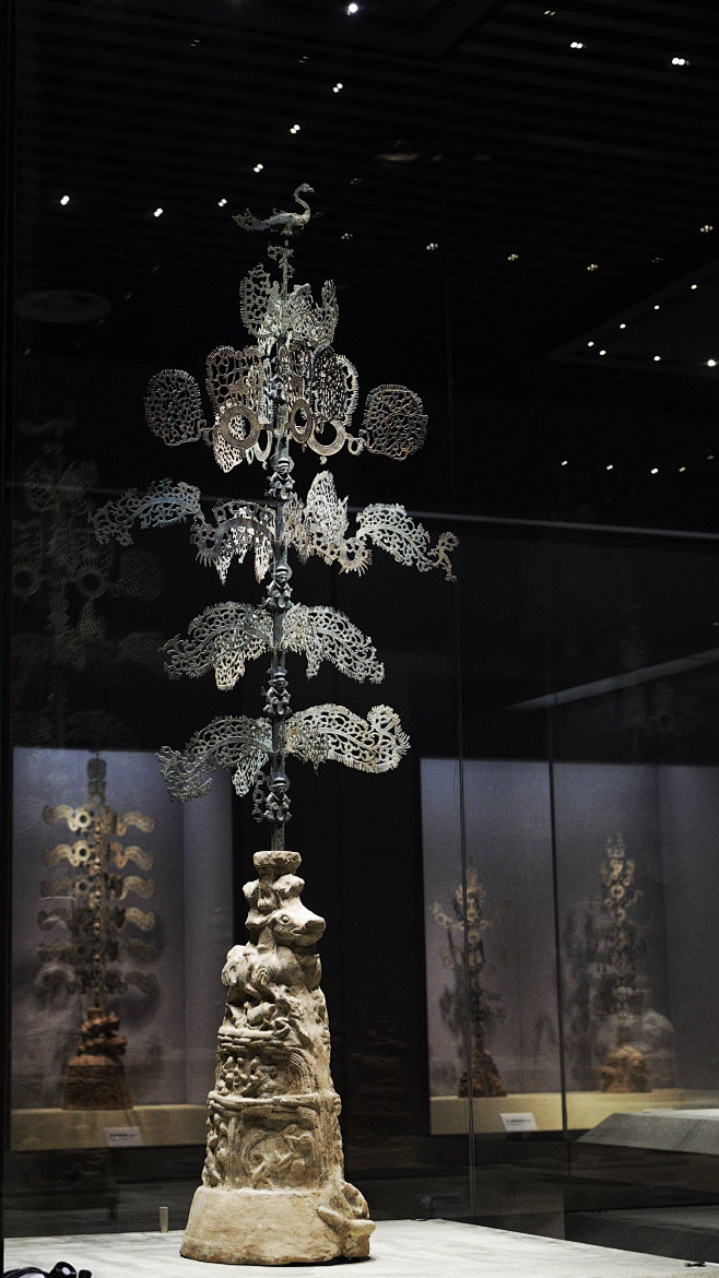 东汉何家山1号墓摇钱树绵阳市博物馆绵阳市涪城区城郊何家山出土67