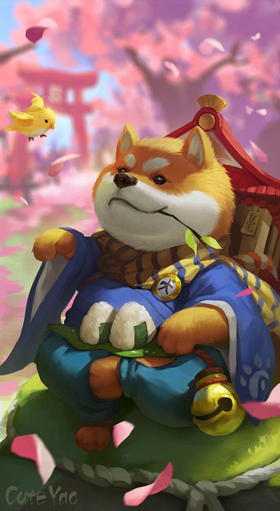 阴阳师手游犬神同人图插画壁纸阴阳师犬神半次元第一中文cos绘画小说