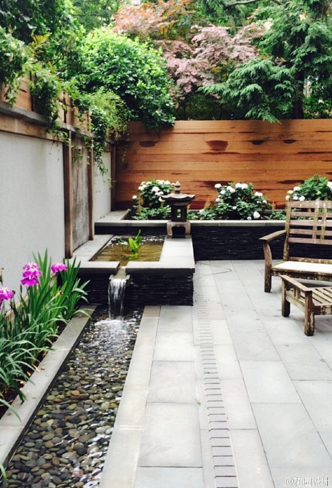 后院花园设计图片花园水景设计实景图后院小花园设计图片小花园设计