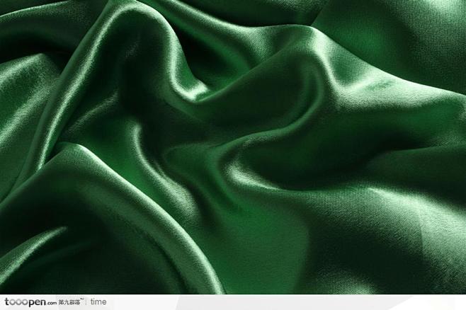 包装用品绿色精美丝绸高清图片素材设计背景