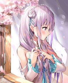 我家毛团怎么了~采集到二次元少女