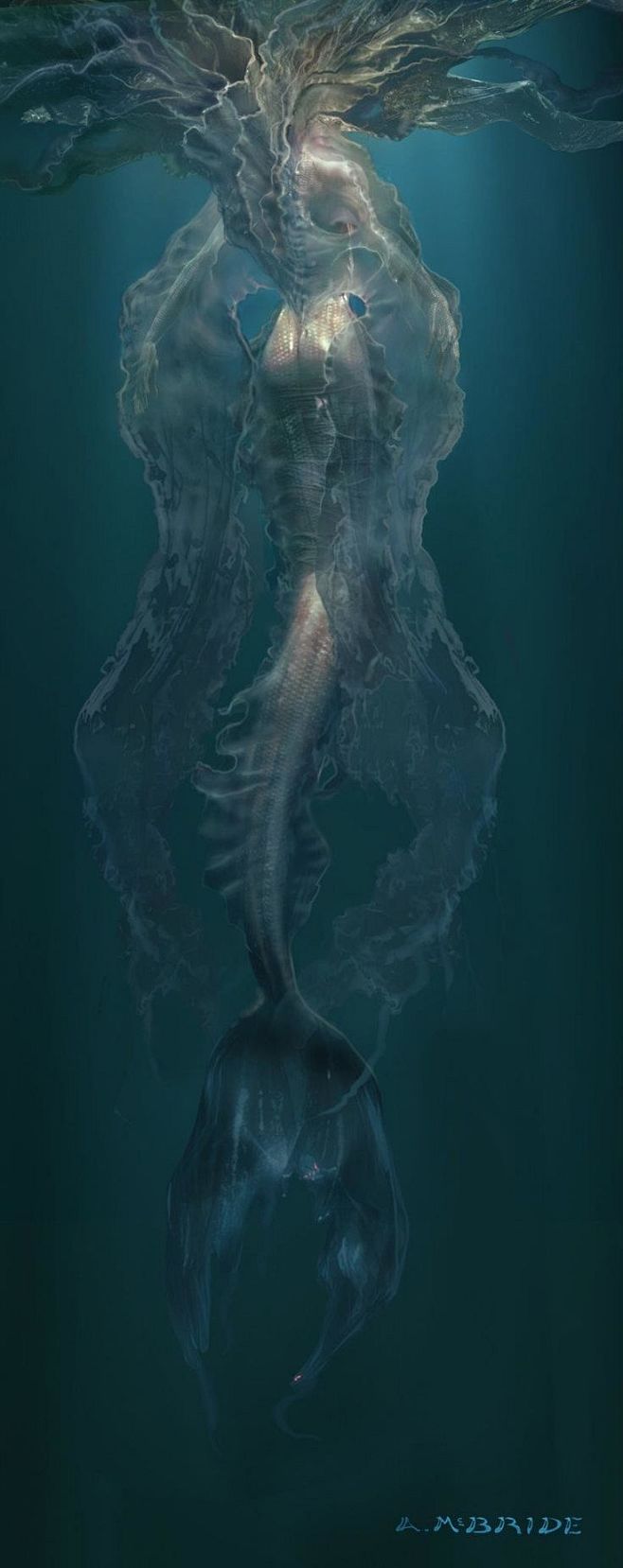 人形生物深海图片