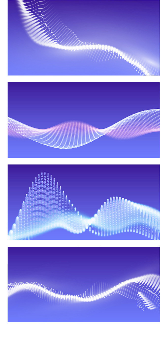 科技感波浪线条贝塞尔曲线粒子灯光科技虚实背景底纹ai矢量素材淘宝网