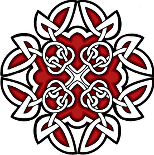 凯尔特结celticknot是源自苏格兰凯尔特人创造使用的一种线性连续交织
